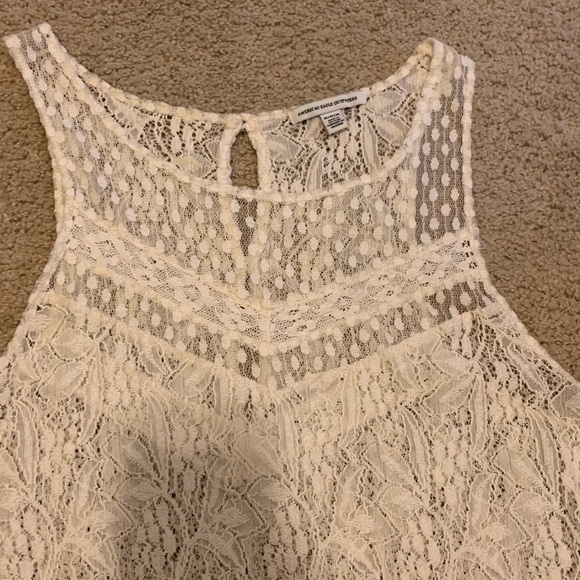 American Eagle Lace Tank Top - Picture 4 of 9